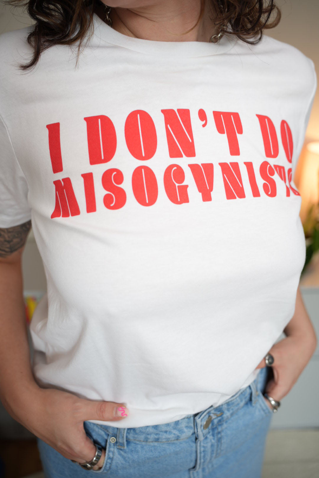 T-shirt „I Don’t Do Misogynists“