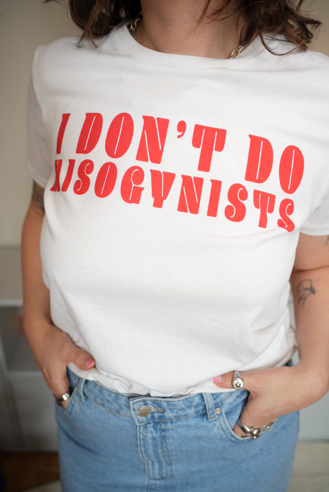 T-shirt „I Don’t Do Misogynists“
