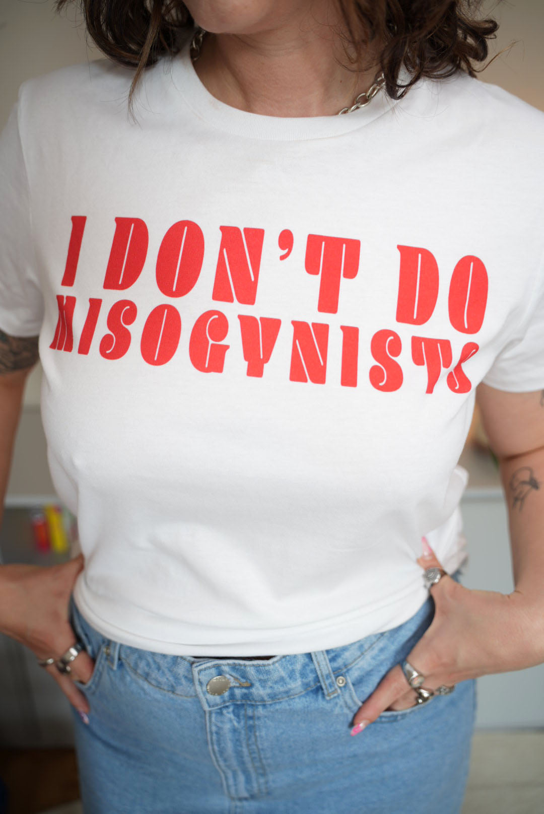 T-shirt „I Don’t Do Misogynists“